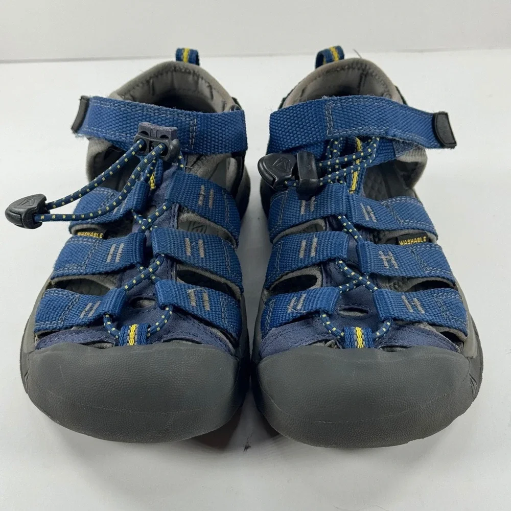 Keen Kids Newport H2‎ Navy Blue Grey Water Sandals Shoes 1009962 Size 1 US